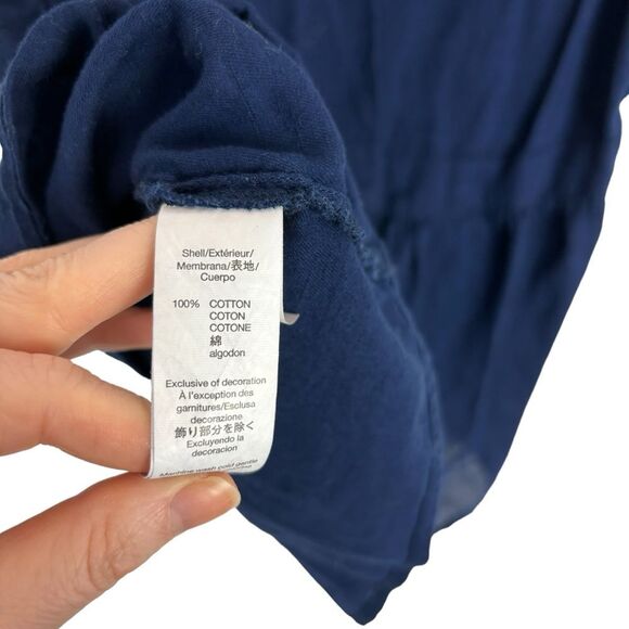 Gap Kids Navy Blue Sleeveless Tunic Tank Girls Large - Picture 4 of 4